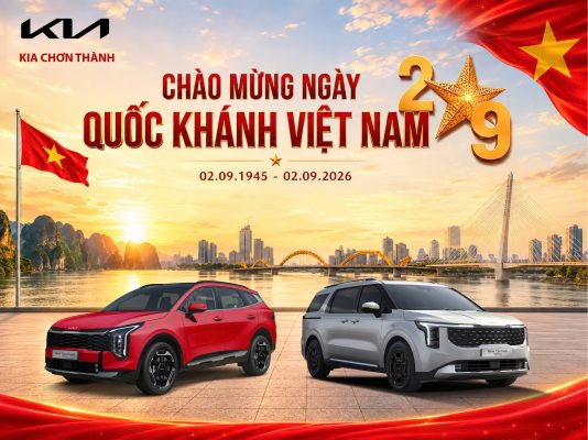 Bảng Giá Xe Kia Tháng 09/2026. Chào Mừng Đại Lễ 02/09